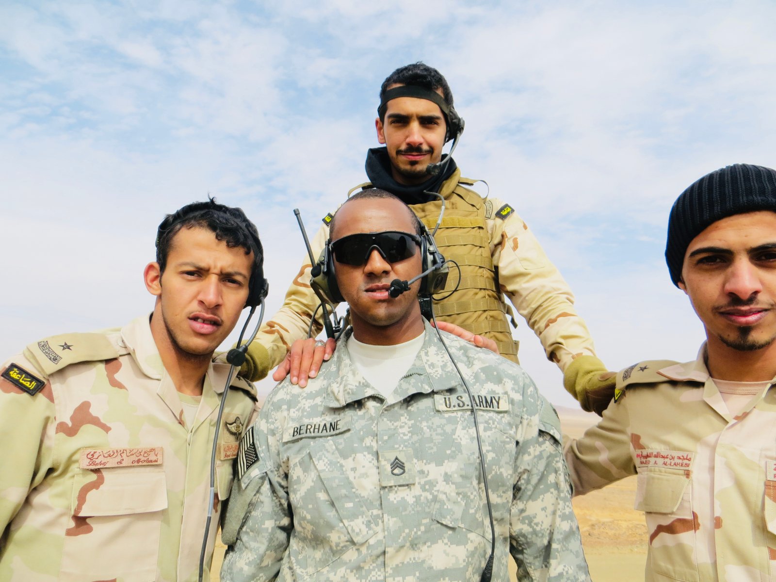 With Allied Forces